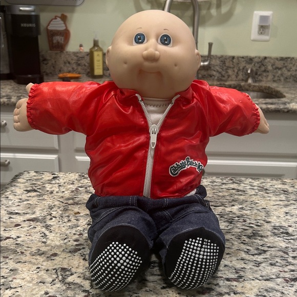 Cabbage Patch Kids Doll with Red Jacket - Picture 1 of 3